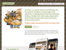 Tablet Screenshot of grommr.com